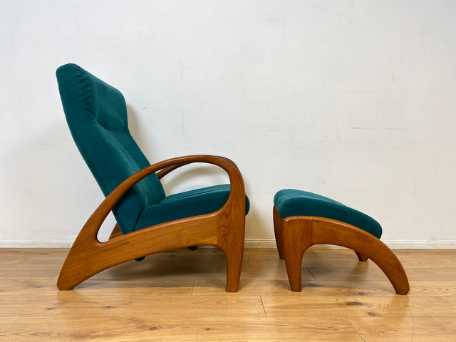 WMK I Stilvoller skandinavisches Designersessel von Holstebro Møbelfabrik