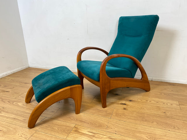 WMK I Stilvoller skandinavisches Designersessel von Holstebro Møbelfabrik