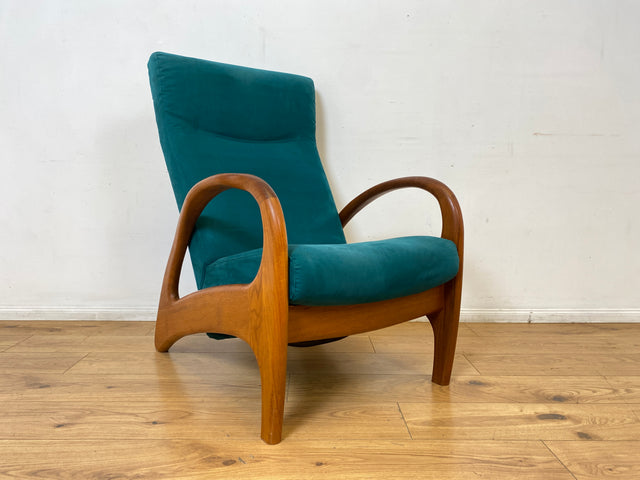 WMK I Stilvoller skandinavisches Designersessel von Holstebro Møbelfabrik