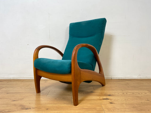 WMK I Stilvoller skandinavisches Designersessel von Holstebro Møbelfabrik
