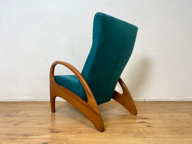 WMK I Stilvoller skandinavisches Designersessel von Holstebro Møbelfabrik