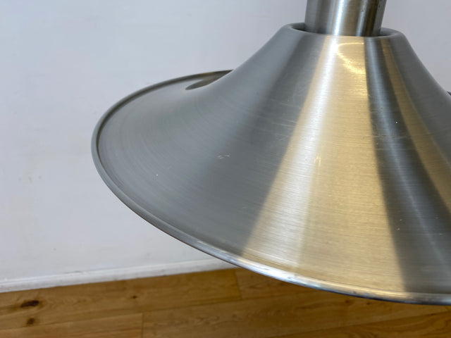 WMK I Stilvolle höhenverstellbare skandinavische Space Age Designer Pendelleuchte von Belid in Chrom