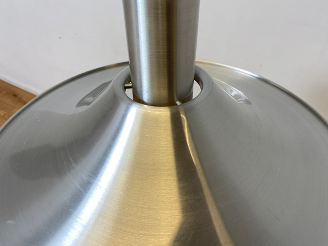 WMK I Stilvolle höhenverstellbare skandinavische Space Age Designer Pendelleuchte von Belid in Chrom