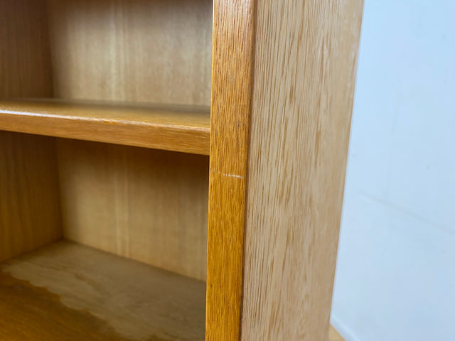 Hochwertiges skandinavisches Designerregal von Poul Hundevad mit verstellb. Regelböden I Massivholz in Eiche I Regal Bücherregal Holzregal Bücherschrank Danish Design Vintage