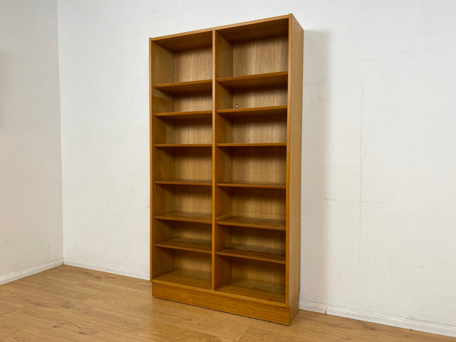Hochwertiges skandinavisches Designerregal von Poul Hundevad mit verstellb. Regelböden I Massivholz in Eiche I Regal Bücherregal Holzregal Bücherschrank Danish Design Vintage