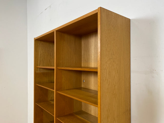 Hochwertiges skandinavisches Designerregal von Poul Hundevad mit verstellb. Regelböden I Massivholz in Eiche I Regal Bücherregal Holzregal Bücherschrank Danish Design Vintage