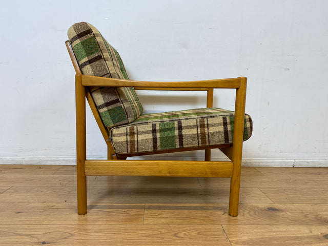 WMK I Seltener und sehr gut erhaltener Mid-Century Designersessel von Walter Knoll
