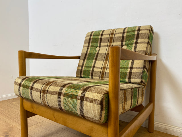 WMK I Seltener und sehr gut erhaltener Mid-Century Designersessel von Walter Knoll