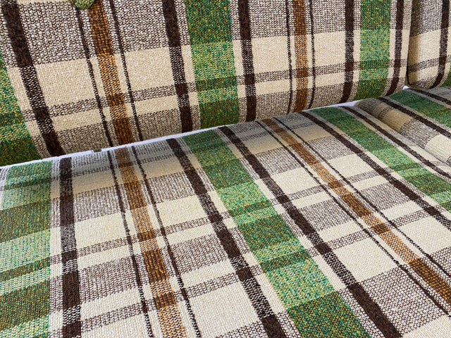 WMK I Berühmtes und sehr gut erhaltenes Mid-Century Designersofa Stella von Knoll mit freundlichem kariertem Bezug I Daybed Sofa Couch Schlafsofa Schlafcouch Liege Sitzgarnitur Vintage 60er Berlin