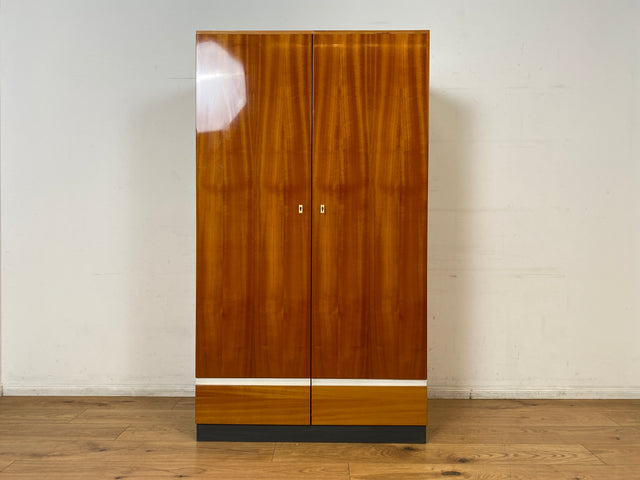 WMK I Das Glanzstück I Perfekt aufgeteilter Mid-Century Kleiderschrank aus 1967 mit Schubladen I Schrank Schlafzimmerschrank Wäscheschrank Wardrobe Vintage Retro 60er 70er I Berlin Leipzig Hamburg