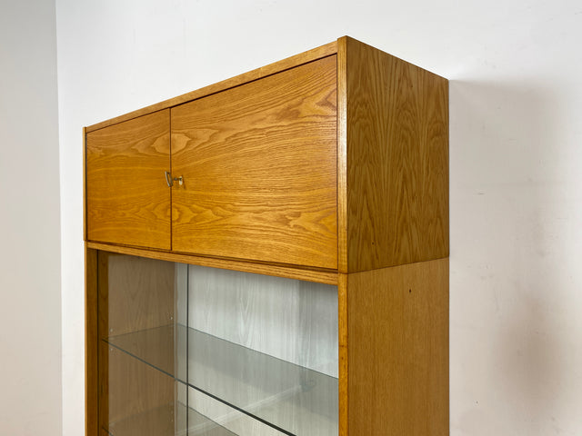 WMK I Stilvolles modulares Designer Regalsystem 430 I Joachim Nebelung für VEB Hellerau mit Vitrine