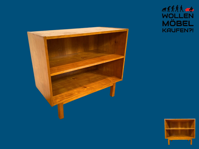 WMK I Versand möglich I Minimalistische helle 60er Jahre Regal Kommode aus vollem Holz I Regal Bücherregal Bücherschrank TV Lowboard Schuhregal Mid-Century Vintage Retro I Berlin Magdeburg Dortmund