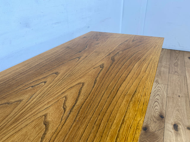 WMK I Versand möglich I Minimalistischer und gut erhaltener heller 60er Jahre Couchtisch in Eichenholz
