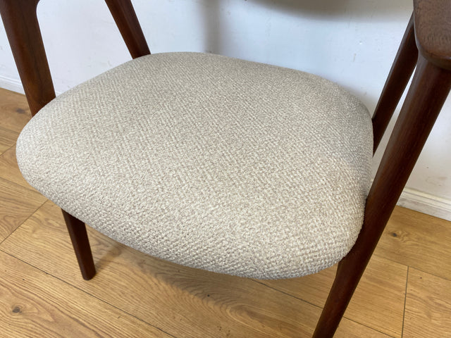 WMK I 1/2 Stilvoller skandinavischer Mid-Century Designer Stuhl I Erik Kirkegaard für Glostrup I Teakholz I Armlehnstuhl Sessel Schreibtischstuhl Vintage Danish Design 60er Teak I Berlin Köln Hamburg