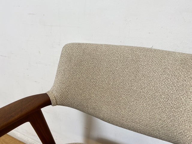 WMK I 1/2 Stilvoller skandinavischer Mid-Century Designer Stuhl I Erik Kirkegaard für Glostrup I Teakholz I Armlehnstuhl Sessel Schreibtischstuhl Vintage Danish Design 60er Teak I Berlin Köln Hamburg