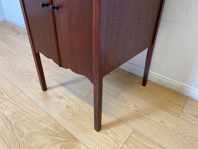 WMK I Filigrane und gut erhaltener antike Kommode , früherer Plattenspielerschrank, um 1910 I Schrank Phonoschrank Vinyl Schallplatten Beistelltisch Jugendstil Vintage Retro I Berlin Regensburg Köln