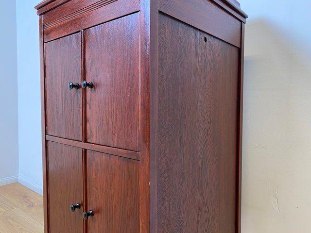 WMK I Filigrane und gut erhaltener antike Kommode , früherer Plattenspielerschrank, um 1910 I Schrank Phonoschrank Vinyl Schallplatten Beistelltisch Jugendstil Vintage Retro I Berlin Regensburg Köln