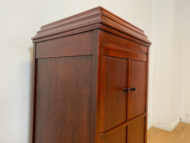 WMK I Filigrane und gut erhaltener antike Kommode , früherer Plattenspielerschrank, um 1910 I Schrank Phonoschrank Vinyl Schallplatten Beistelltisch Jugendstil Vintage Retro I Berlin Regensburg Köln