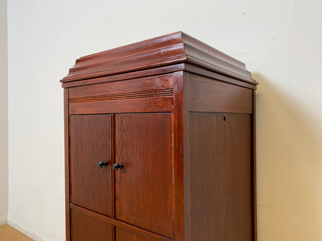 WMK I Filigrane und gut erhaltener antike Kommode , früherer Plattenspielerschrank, um 1910 I Schrank Phonoschrank Vinyl Schallplatten Beistelltisch Jugendstil Vintage Retro I Berlin Regensburg Köln