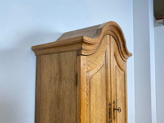 WMK I Hochwertiger antiker Schreibschrank aus massiver Eiche mit Aufsatz I Sekretär Aufsatzsekretär Bücherschrank Schreibtisch Schreibkommode Kommode Biedermeier Vintage Berlin Regensburg Düsseldorf