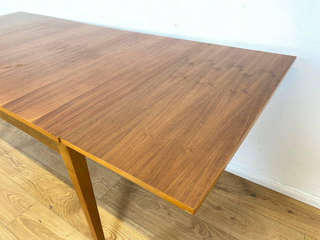 WMK Hübscher & sehr gut erhaltener Mid-Century Esszimmertisch in freundlichem hellem Holz # Tisch Couchtisch Esstisch Küchentisch Holztisch Vintage Retro 50er 60er