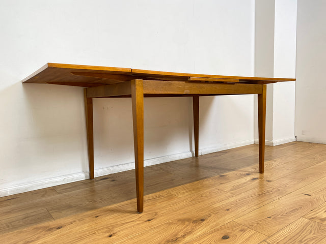 WMK Hübscher & sehr gut erhaltener Mid-Century Esszimmertisch in freundlichem hellem Holz # Tisch Couchtisch Esstisch Küchentisch Holztisch Vintage Retro 50er 60er