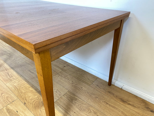 WMK Hübscher & sehr gut erhaltener Mid-Century Esszimmertisch in freundlichem hellem Holz # Tisch Couchtisch Esstisch Küchentisch Holztisch Vintage Retro 50er 60er