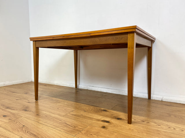 WMK Hübscher & sehr gut erhaltener Mid-Century Esszimmertisch in freundlichem hellem Holz # Tisch Couchtisch Esstisch Küchentisch Holztisch Vintage Retro 50er 60er
