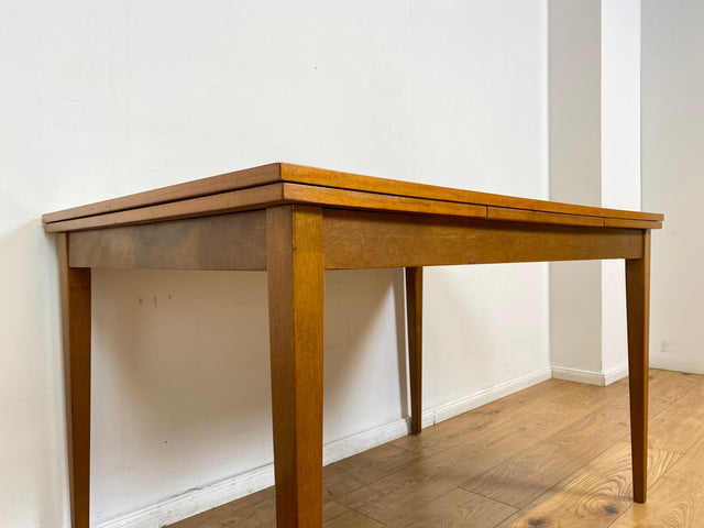 WMK Hübscher & sehr gut erhaltener Mid-Century Esszimmertisch in freundlichem hellem Holz # Tisch Couchtisch Esstisch Küchentisch Holztisch Vintage Retro 50er 60er