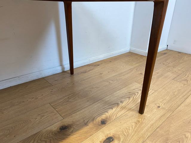 WMK I Stilvoller jedoch abgenutzter erweiterbarer skandinavischer Mid-Century Esstisch in Teakholz und Palisander # Tisch Esszimmertisch Holztisch Küchentisch Dining Table Danish Design Vintage Teak