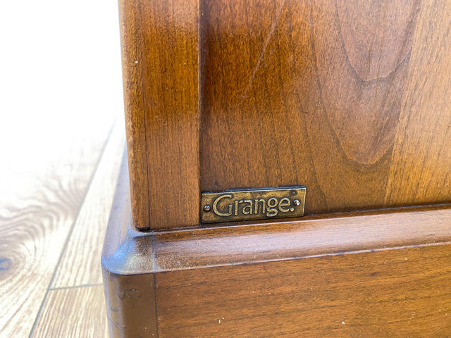 WMK # Hochwertige und sehr gut erhaltene große französische Stilmöbel Kommode von Grange in antikem Stil mit Schubladen und Messingbeschlägen # Schrank Schubladenkommode Anrichte Wickelkommode Vintage
