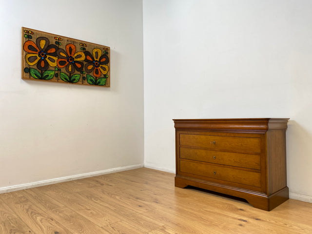 WMK # Hochwertige und sehr gut erhaltene große französische Stilmöbel Kommode von Grange in antikem Stil mit Schubladen und Messingbeschlägen # Schrank Schubladenkommode Anrichte Wickelkommode Vintage
