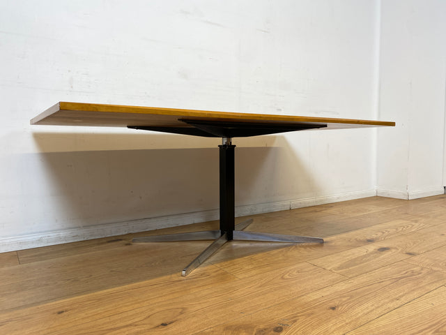 WMK I Stilvoller höhenverstellbarer 70er Jahre Designer Tisch von Wilhelm Renz I Esstisch Couchtisch Küchentisch Mittelfußtisch Schreibtisch Beistelltisch Coffee Table Vintage Berlin Leipzig Hamburg