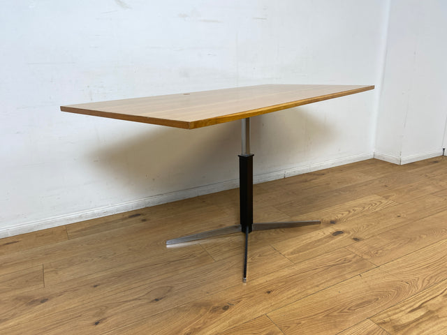 WMK I Stilvoller höhenverstellbarer 70er Jahre Designer Tisch von Wilhelm Renz I Esstisch Couchtisch Küchentisch Mittelfußtisch Schreibtisch Beistelltisch Coffee Table Vintage Berlin Leipzig Hamburg