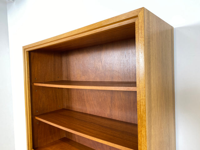 WMK # Schönes & gut erhaltenes hohes modulares Mid-Century Highboard aus 1958 von WK Möbel mit Schubladen & Regal # Bücherschrank Bücherregal Schrank Sideboard Kommode Wohnzimmerschrank Vintage 50er