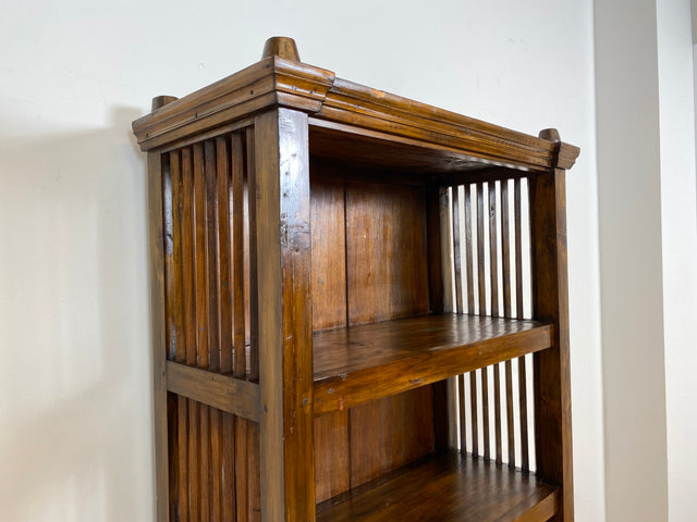 Boatwood by WMK I Einzigartiger nachhaltiger Bücherschrank I Handmade Unikat aus altem Bootsholz I Teakholz massiv I Regel Holzregal Bücherregal Highboard Küchenregal Geschirrschrank Berlin Bonn Kiel