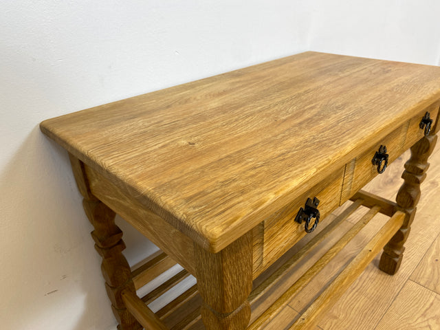 WMK # Schöne und sehr gut erhaltene nordische Vintage Anrichte aus vollem Holz mit Schubladen & Ablage # Tisch Küchentisch Holztisch Küchenschrank Küchenanrichte Kommode Konsole Flurkommode Weichholz