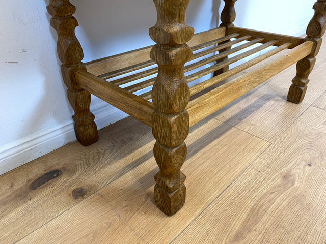 WMK # Schöne und sehr gut erhaltene nordische Vintage Anrichte aus vollem Holz mit Schubladen & Ablage # Tisch Küchentisch Holztisch Küchenschrank Küchenanrichte Kommode Konsole Flurkommode Weichholz
