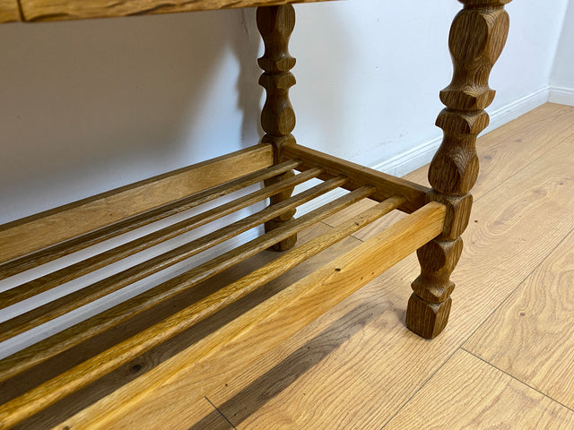 WMK # Schöne und sehr gut erhaltene nordische Vintage Anrichte aus vollem Holz mit Schubladen & Ablage # Tisch Küchentisch Holztisch Küchenschrank Küchenanrichte Kommode Konsole Flurkommode Weichholz
