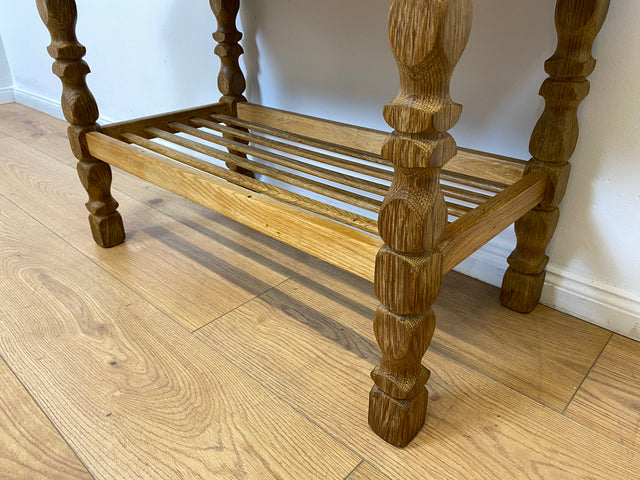 WMK # Schöne und sehr gut erhaltene nordische Vintage Anrichte aus vollem Holz mit Schubladen & Ablage # Tisch Küchentisch Holztisch Küchenschrank Küchenanrichte Kommode Konsole Flurkommode Weichholz