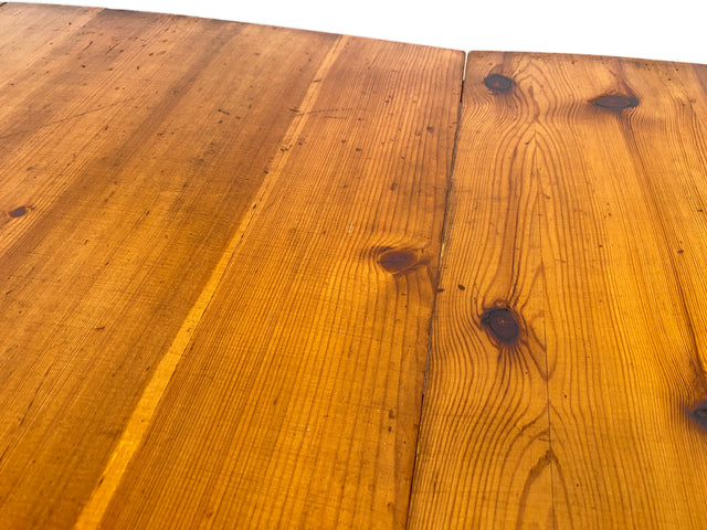 WMK # Wunderschöner ovaler heller dänischer antiker Esszimmertisch aus vollem Holz, 2x ausziehbar mit integr. Platten # Esstisch Tisch Holztisch Ausziehtisch Esszimmer Jugendstil Chippendale Vintage