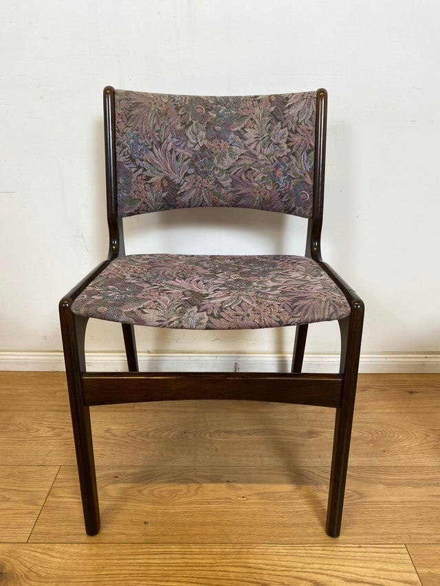 WMK Set aus 4 sehr gut erhaltenen skandinavischen Designerstühlen Modell 89 von Erik Buch für Anderssstrup # Stühle Esszimmerstühle Küchenstühle Design Dining Chairs Mid-Century Danish Design Vintage
