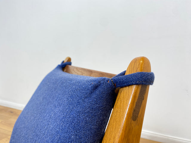WMK # 1/2 Sehr rarer "Hunting Chair" , das Original aus PGH Erzgebirgisches Kunsthandwerk Annaberg Buchholz in sehr gutem Zustand