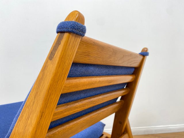 WMK # 1/2 Sehr rarer "Hunting Chair" , das Original aus PGH Erzgebirgisches Kunsthandwerk Annaberg Buchholz in sehr gutem Zustand