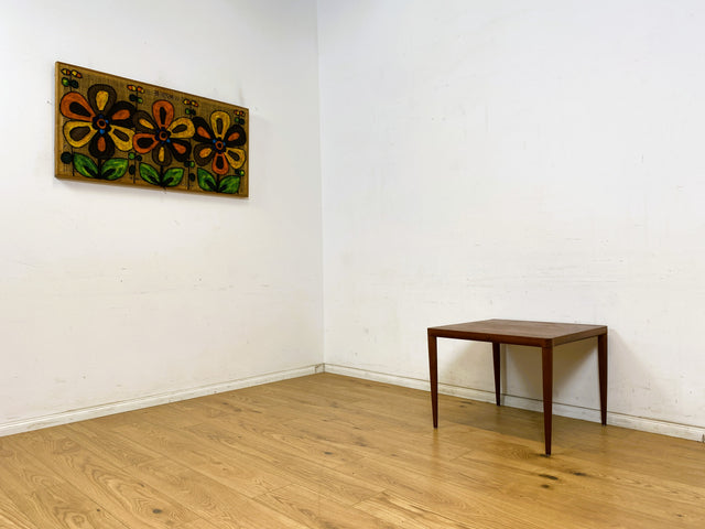 WMK Hochwertiger und sehr gut erhaltener skandinavischer Mid-Century Couchtisch aus massivem Teakholz # Wohnzimmertisch Coffee Table Beistelltisch Vintage 60er Danish Design Teak # Versand möglich