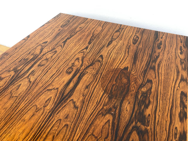 WMK # Stilvoller und gut erhaltener skandinavischer 70er Jahre Designer Couchtisch von Hansen & Nissen in Palisander # Wohnzimmertisch Beistelltisch Coffee Table Vintage Danish Design Rosewood
