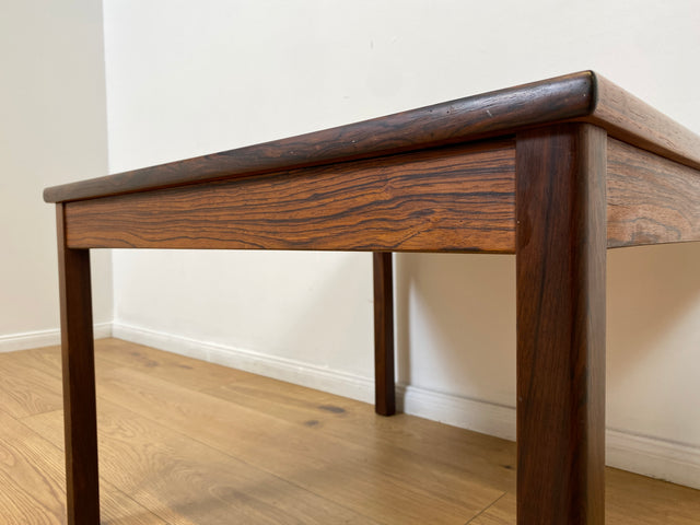 WMK # Stilvoller und gut erhaltener skandinavischer 70er Jahre Designer Couchtisch von Hansen & Nissen in Palisander # Wohnzimmertisch Beistelltisch Coffee Table Vintage Danish Design Rosewood