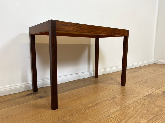 WMK # Hochwertiger & gut erhaltener skandinavischer Couchtisch aus Palisander mit robusten Fliesen # Wohnzimmertisch Beistelltisch Coffee Table Fliesentisch Mid-Century Danish Design Rosewood Vintage