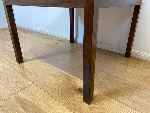 WMK I Schöner skandinavischer Mid-Century Couchtisch I Teakholz mit kunstvollen Fliesen
