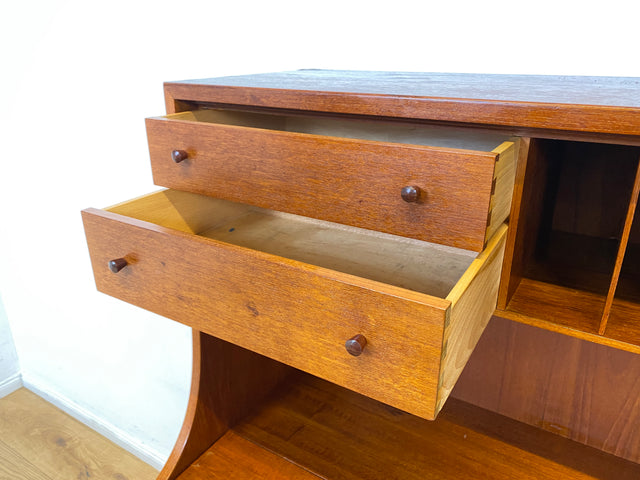 WMK I Seltener skandinavischer Mid-Century Designer Sekretär von Børge Mogensen , Vollholz in Teak I Schreibschrank Schreibtisch Desk Kommode Danish Design Vintage Teakholz Berlin Dresden München
